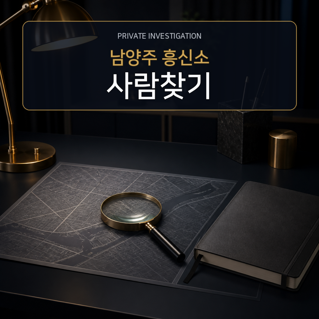 남양주 사람찾기·소재파악 전문 흥신소