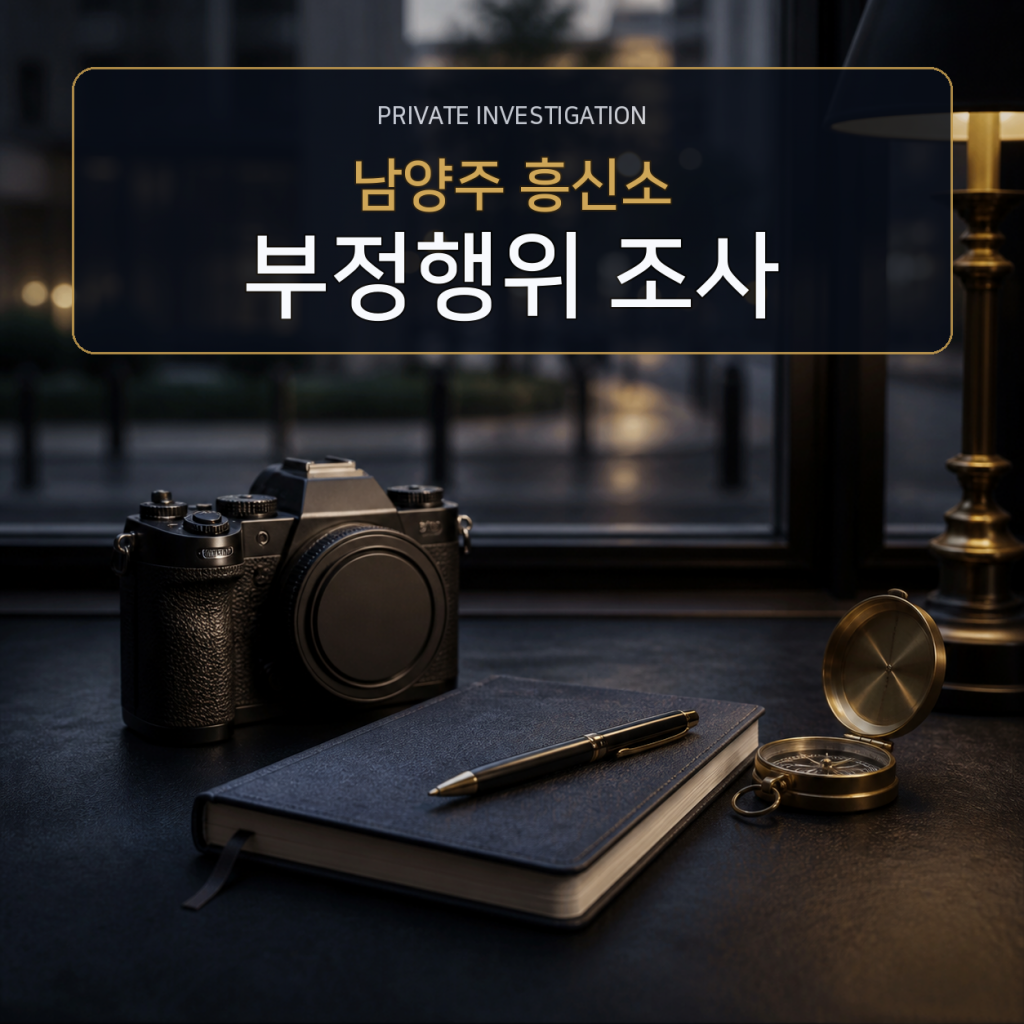 남양주 부정행위 사실조사 전문 흥신소